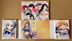 ラノベ発コミック 1〜2巻×2セット 特典付き