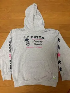 FINTAトレーナースウェットLサイズグレー古着ヴィンテージ
