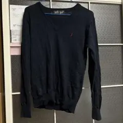 EAST BOY ネイビー Vネックセーター 長袖 サイズ9