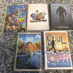 PIXAR 一番くじ　I賞　ポストカードブック 5冊全セット