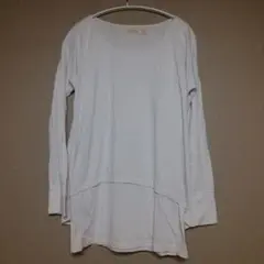 Faded Glory ホワイト 長袖Tシャツ M