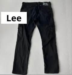 Lee ブラックカーゴパンツ