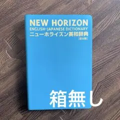 ニューホライズン 英和辞典 第9版 ／ 書き込み少・ケースなし