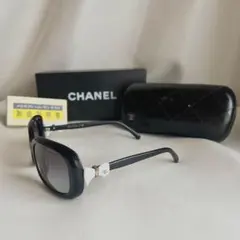 【外箱・説明書付】CHANELサングラス リボン ココマーク 黒 5170-Aのサムネイル