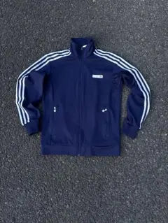 80s 90s adidasトラックジャケット ネイビー 古着万国旗タグ - メルカリ