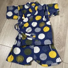 送料込み⭐︎カラフル水玉模様 甚平 80cm