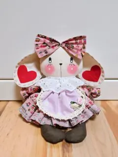 カントリードール/うさぎ/人形/アメリカン/ぬいぐるみ/雑貨/置物/可愛い