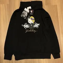 yoshikitty ヨシキティ　サンリオ×YOSHIKI パーカー　缶バッジ