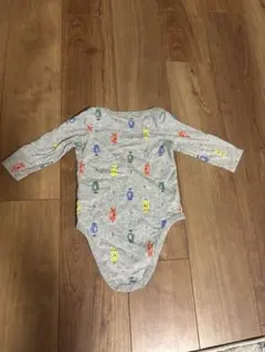 baby GAP グレー ロボット柄ロンパース 12-18ヶ月