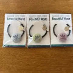 嵐　ARASHI Beautiful World ヘアゴム3点セット