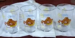 リラックマグラス4個セット