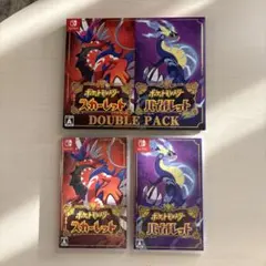 任天堂Switchポケットモンスター スカーレット&バイオレット ダブルパック