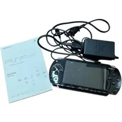 SONY ソニー PSP-1000 ブラック 本体 充電器付き ジャンク ①