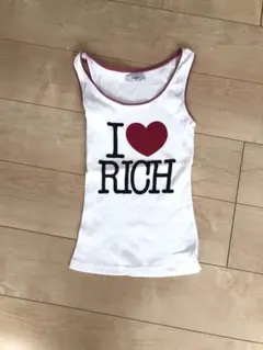 値引き中　I LOVE RICH タンクトップのサムネイル