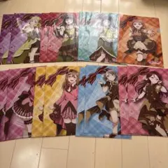 ラブライブ！サンシャイン A4クリアファイル8種15枚セット セブンイレブン限定