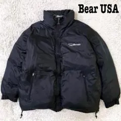 Bear USA ジップアップ ダウンジャケット リバーシブル 肉厚 XL