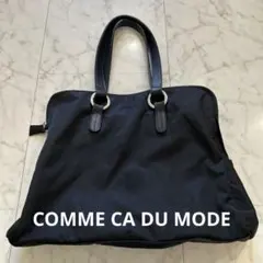 COMME CA DU MODE ビジネス ショルダーバッグ 黒 A4ファイル可のサムネイル