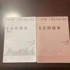 NEW TREASURE 英語シリーズ 文法問題集 ステージ1