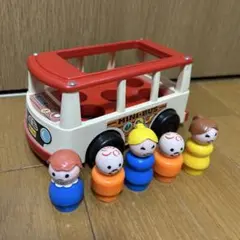 【ビンテージ】フィッシャープライス リトルピープル 建物＆車＆人形 まとめ売り Fisher-Price Toys/フィッシャープライストイズ・LITTLE PEOPLE