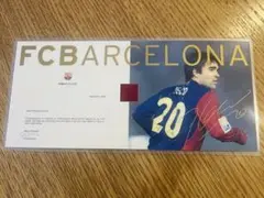 【非売品】FCバルセロナ2006デコジャージカード公式当選品とデルピエロおまけ付 非売品】FCバルセロナ2006デコジャージカード公式当選品とデルピエロ