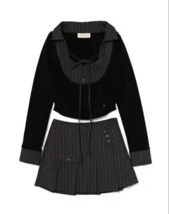 ANDMARY Robin girls set up gray Mサイズ