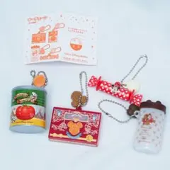 ディズニー ミニチュア パークフード キーチェーン カプセルトイ