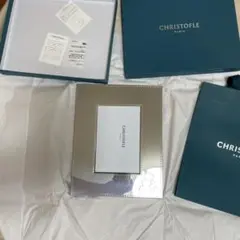 【新品未使用】CHRISTOFLE シルバー チャーリーベア フォトフレーム