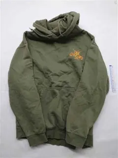 ◎ハフ HUF プリントパーカー トライアングルロゴ オリーブ系 L メンズ