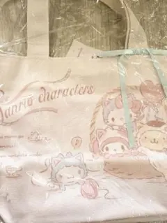 【廃番&レアすぎる♡】サンリオ キャラクターズ こねこ 手提げバッグ