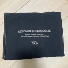 ZARA エコバッグ 100%リサイクル素材