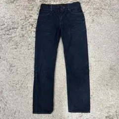 UNIQLO クラシックカットジーンズ ブルー