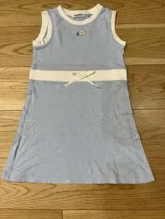 familiar 水色 ノースリーブワンピース 120