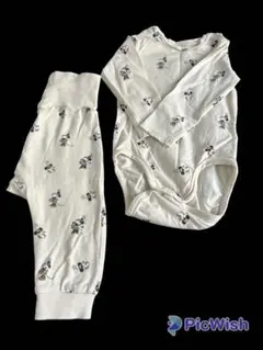 H&M Disney セットアップ 6-9months