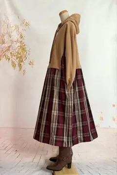 パーカー ワンピース