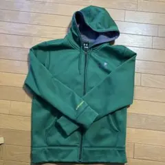 UNDER ARMOUR グリーン パーカー MD