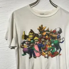 00年代　任天堂　マリオ　Tシャツ　海外　レア　ゲームTシャツ