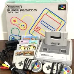 【箱付き】スーパーファミコン 本体 ソフト スーパーゲームボーイ コントローラー