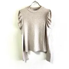 ZARA【S】パール付き♡長袖トップス♡冬