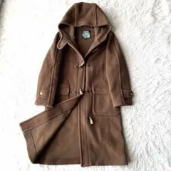 【美品】エミスフェール　ダッフルコート　ヘリンボーン　ロング丈　イギリス製