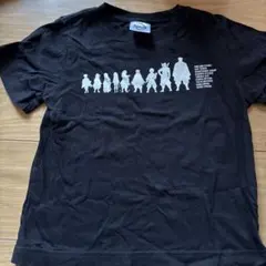鬼滅の刃　シルエットTシャツ 黒