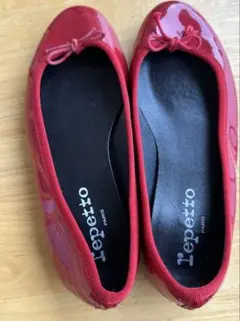 Repetto バレエシューズ ピンク エナメル 37.5 - メルカリ