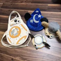 上海ディズニー　帽子　3点　BB8バッグ　セットのサムネイル