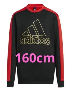 新品　adidas 裏ソフト起毛 カラーブロック クルー スウェット