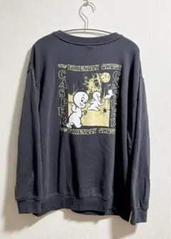 古着　キャスパー　スウェット　トレーナー　レトロ　ユニセックス　希少　長袖