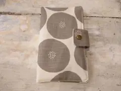 あんぱん柄　お薬手帳ケース　ハンドメイド