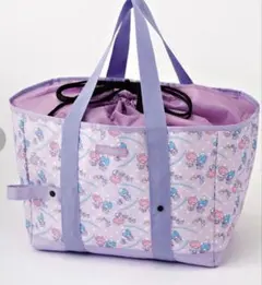 キキララ　しまむら　サンリオ　買い物バッグ　エコバッグ　レジカゴバッグ