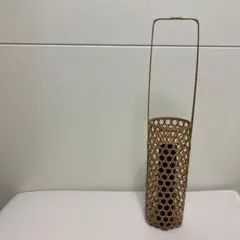 茶道具　籠花入　竹籠　竹細工　工芸品　アンティーク