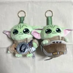 マンダロリアン グローグーMINISO ぬいぐるみ マスコット 2点セット