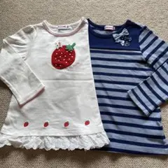 ミキハウス✳︎Tシャツ✳︎2枚セット✳︎100