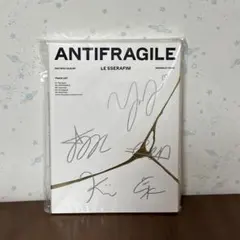 LESSERAFIM メンバー全員直筆サイン antifragile Lesserfim ANTIFRAGILE アルバム メンバー全員直筆サイン入 - メルカリ